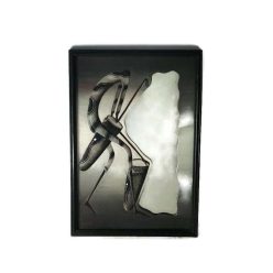 Fa kép tükörrel, afrikai dobos, bal oldalon