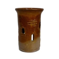 Párologtató, aromalámpa illóolajhoz, henger, narancs