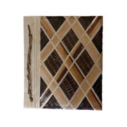 Natúr fotóalbum, közepes, apró rombusz