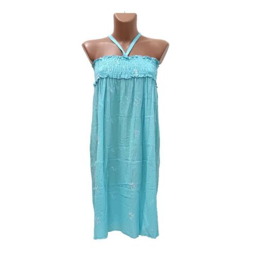 Rövid ruha, 2in1 flitteres kék