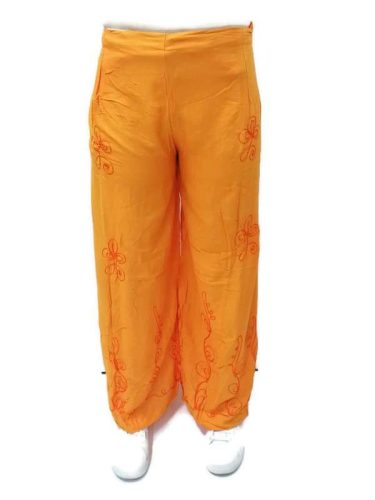 Lapnadrág narancs hímzett