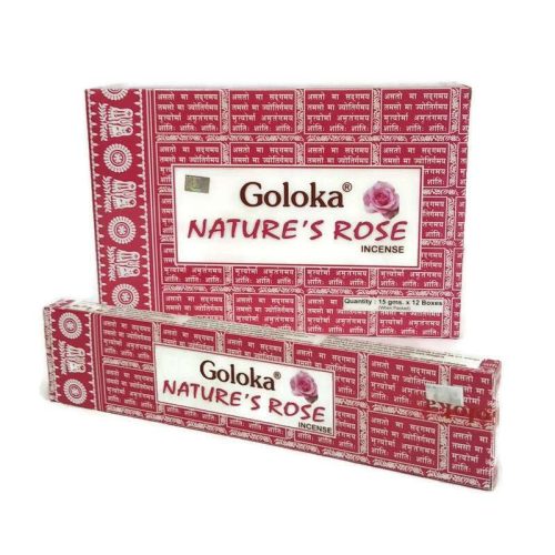Goloka Nature's Rose pálcás füstölő