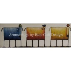 2 kutya, 1 cica festmény