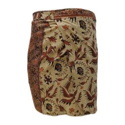 Lapszoknya rövid, barna madaras