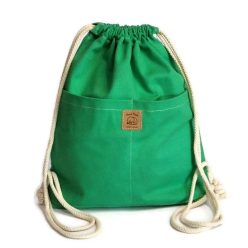 Utcai tornazsák, mentazöld