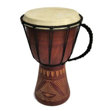 Dob/ Djembe, 30cm faragott