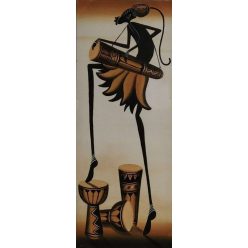 Afrikai dobos festmény