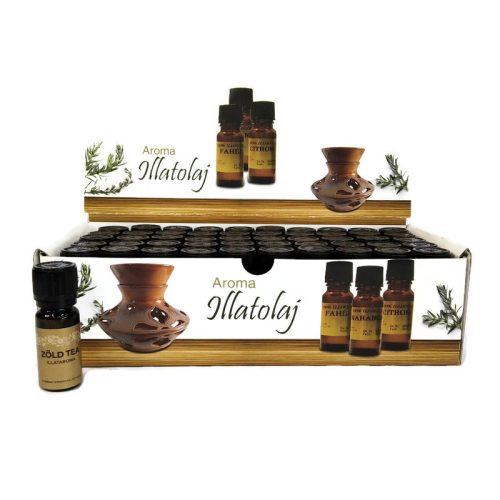 Aranycímkés illóolaj, zöld tea