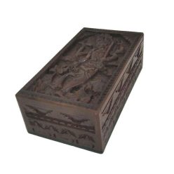 Műgyanta doboz, Síva ábrázolásos