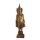 Thai Buddha, álló aranyszínű fejdíszben