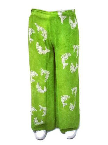 Lapnadrág zöld delfin