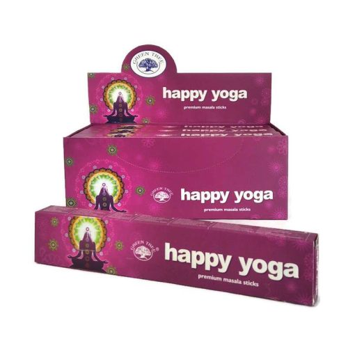 Green Tree Happy Yoga pálcás füstölő