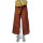 Thai uniszex nadrág barna, sárga derékrésszel