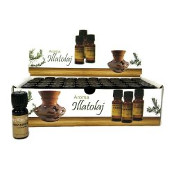 Aranycímkés illóolaj, hegyikristály