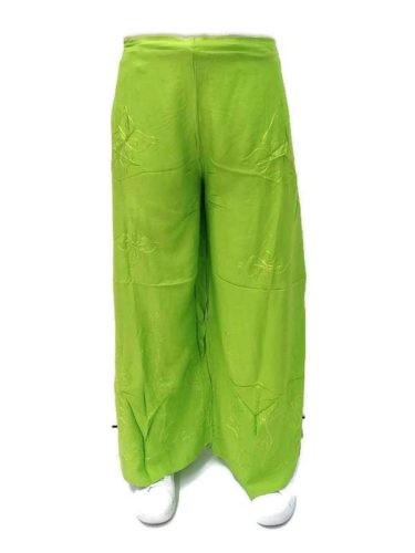 Lapnadrág zöld hímzett