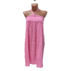 Rövid ruha, 2in1 flitteres rózsaszín