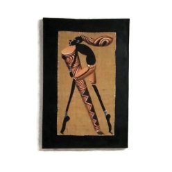 Festmény afrikai dobos 5.