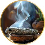 Fehér zsálya köteg